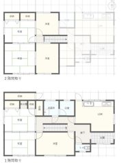 海津高須町909戸建の間取り画像
