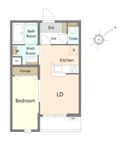 カーサエイルの間取り画像
