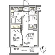 ARKMARK南品川の間取り画像