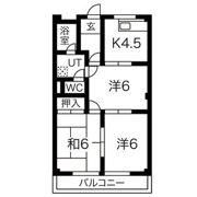 ロイヤル美浜の間取り画像
