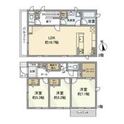 東海岸南戸建の間取り画像