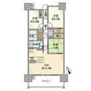 プラウド共和センターマークスの間取り画像