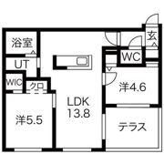 Seleccao発寒(セレソン発寒)の間取り画像