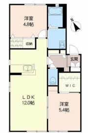 スカイパーク横尾 A棟の間取り画像