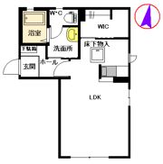 メイプルハイツの間取り画像