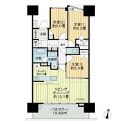 ライオンズ横浜新子安ハーバーコートの間取り画像