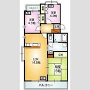 ドミシル松波町の間取り画像