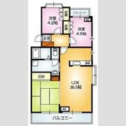 ドミシル松波町の間取り画像