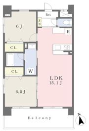 アーバンヒルズ喜与町の間取り画像