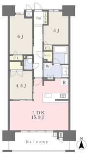 ブランシエラ道後樋又の間取り画像