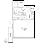 プラージュ早稲田の間取り画像