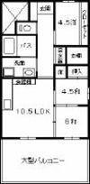 ポレスター広島の間取り画像