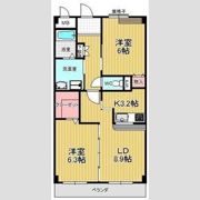 フォンティーヌⅡの間取り画像