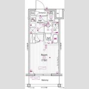 ガーラ・クレスタ横濱関内の間取り画像