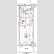 ガーラ・プライム横濱関内の間取り画像