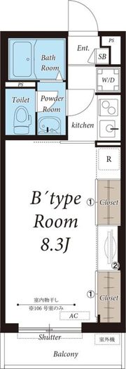 リブリ・ever freeの間取り画像