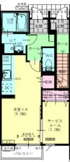 ラ ヴィエルジュの間取り画像