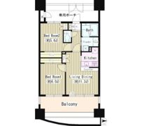 ミオカステーロ府中宮町の間取り画像