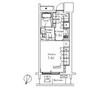 パークアクシス方南町の間取り画像