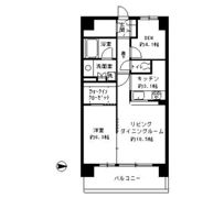 パークキューブ東品川の間取り画像
