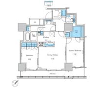 パークアクシス滝野川ラ ブリーズの間取り画像