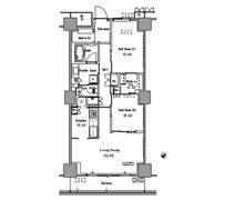 パークアクシス豊洲の間取り画像