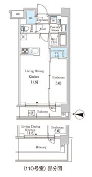 ジオエント中野弥生町の間取り画像
