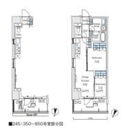 ロイヤルパークス赤羽ノースの間取り画像