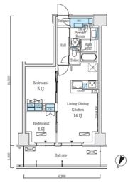ロイヤルパークス赤羽ノースの間取り画像