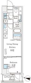 ロイヤルパークス赤羽サウスの間取り画像
