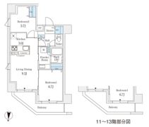 ラティエラ練馬の間取り画像