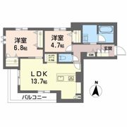 Forena上杉6丁目の間取り画像