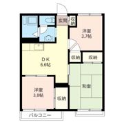 南ハイツの間取り画像