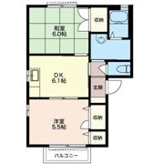 スイート ホーム IIの間取り画像