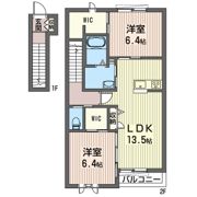 タクス Aの間取り画像