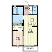 シャーメゾン城山公園の間取り画像