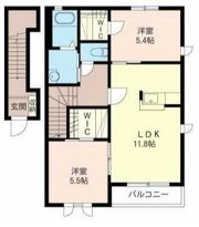 フォレスタAの間取り画像