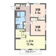 ラフェルミールの間取り画像