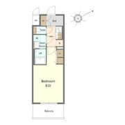 S-RESIDENCE四日市市堀木amante(アマンテ) FR・家具家電キャンペーン実施中!の間取り画像