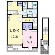 アプファールドⅠの間取り画像