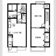 オアシス滝ノ水A・Bの間取り画像