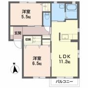 グレースAの間取り画像