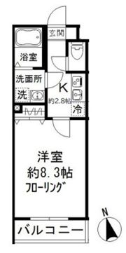 ミリアビタ津田沼の間取り画像