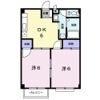 龍球園ハイツの間取り画像