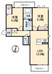 OLIVEHOUSE綾川の間取り画像