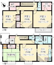 臼井邸の間取り画像