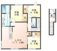 ヴィオス（202）の間取り画像