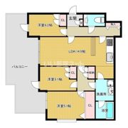 メゾン三ッ池公園の間取り画像