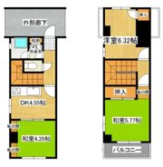 星の子ハイツの間取り画像