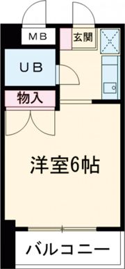 Uトピア高幡不動の間取り画像